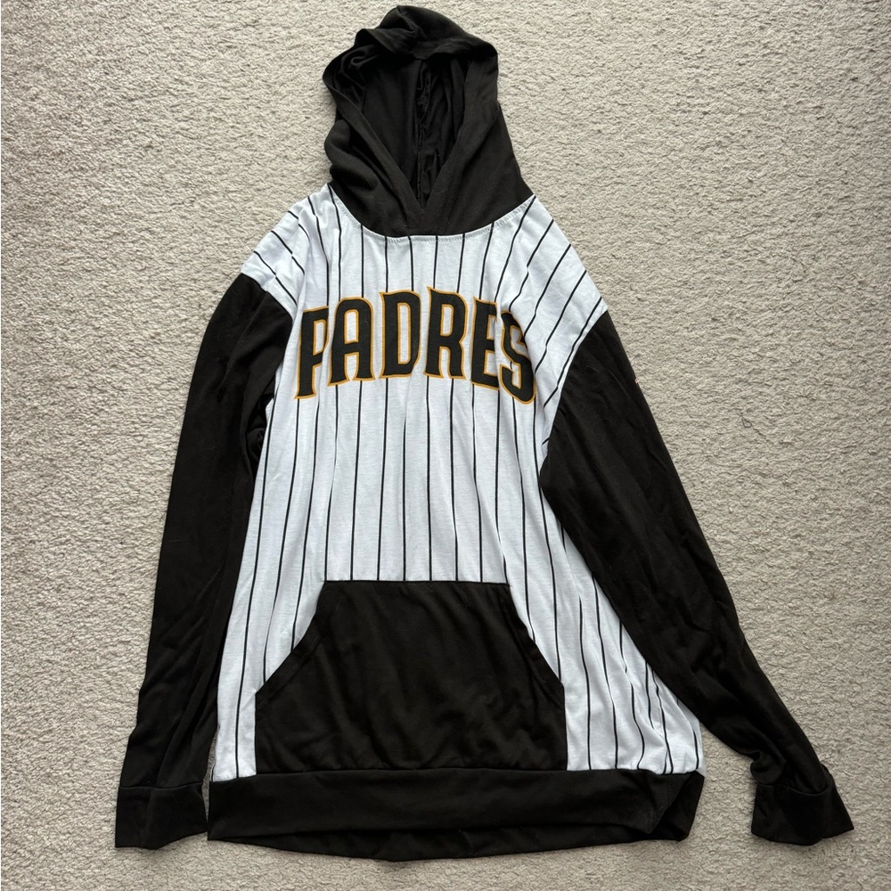 Padres Baseball Hooded long sleeve T-shirt Pullover XL
